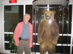 Charlie and the bear