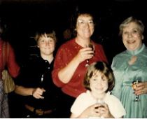 Retirement party, May 1982