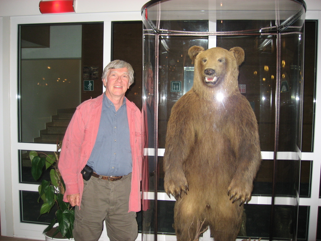 Charlie and the bear